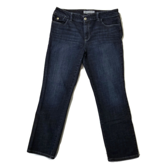 Chico's Platinum Denim Women's Jeans Size 15 - Picture 2 of 7